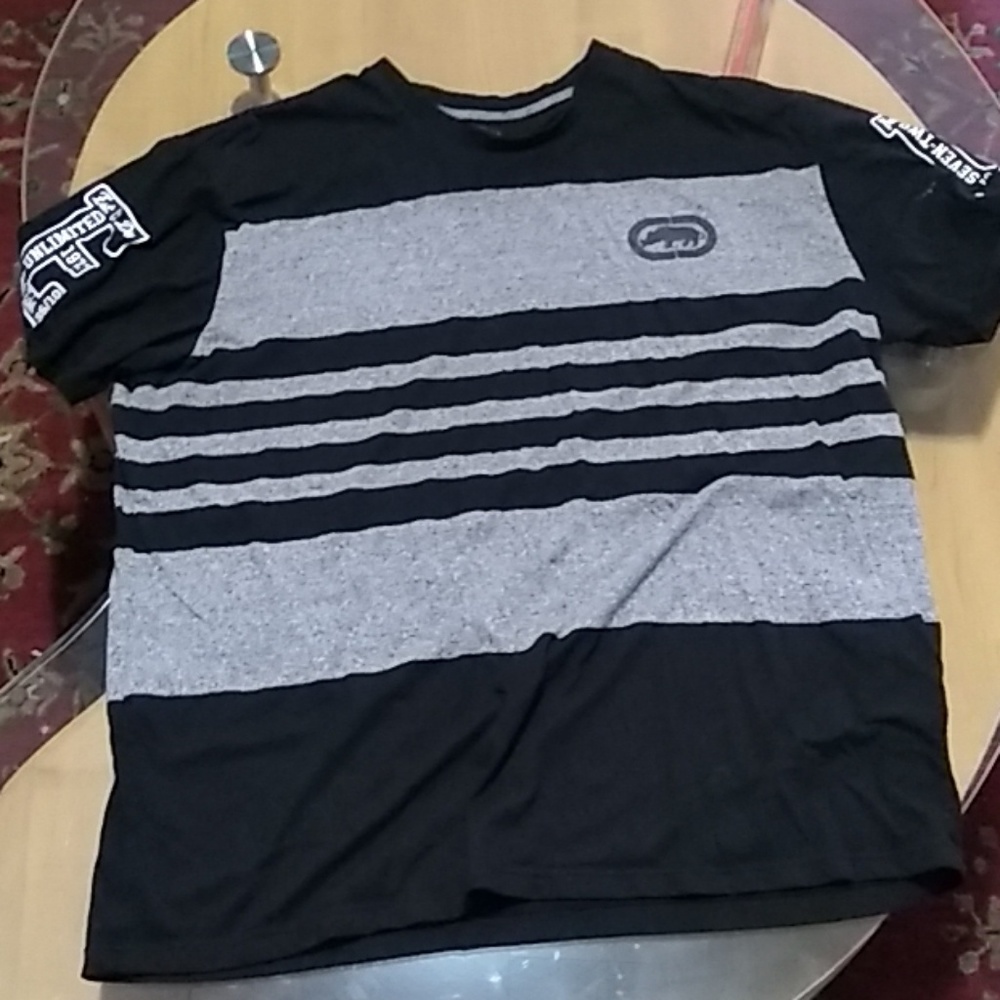 Echo t shirt 3x black and gray